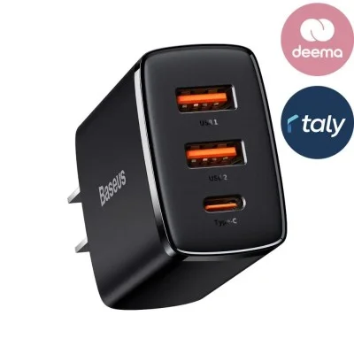 Baseus EnerFill FN11 Fast Charger 2U+C 30W - Cosmic Black